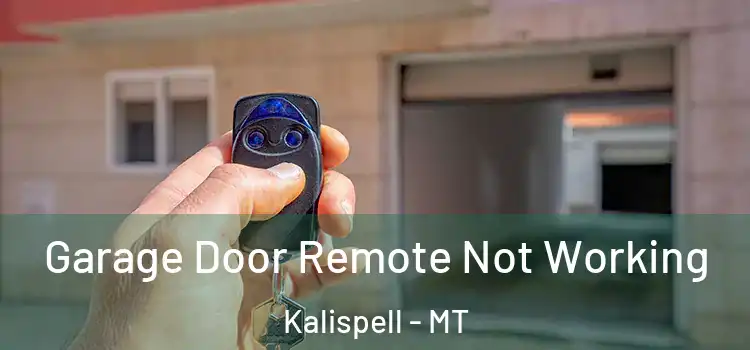  Garage Door Remote Not Working Kalispell - MT