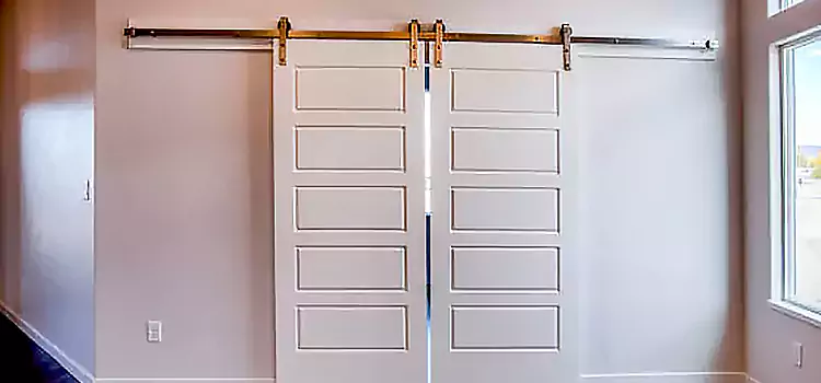 Glass Barn Door with Installation Hardware Kit Kalispell